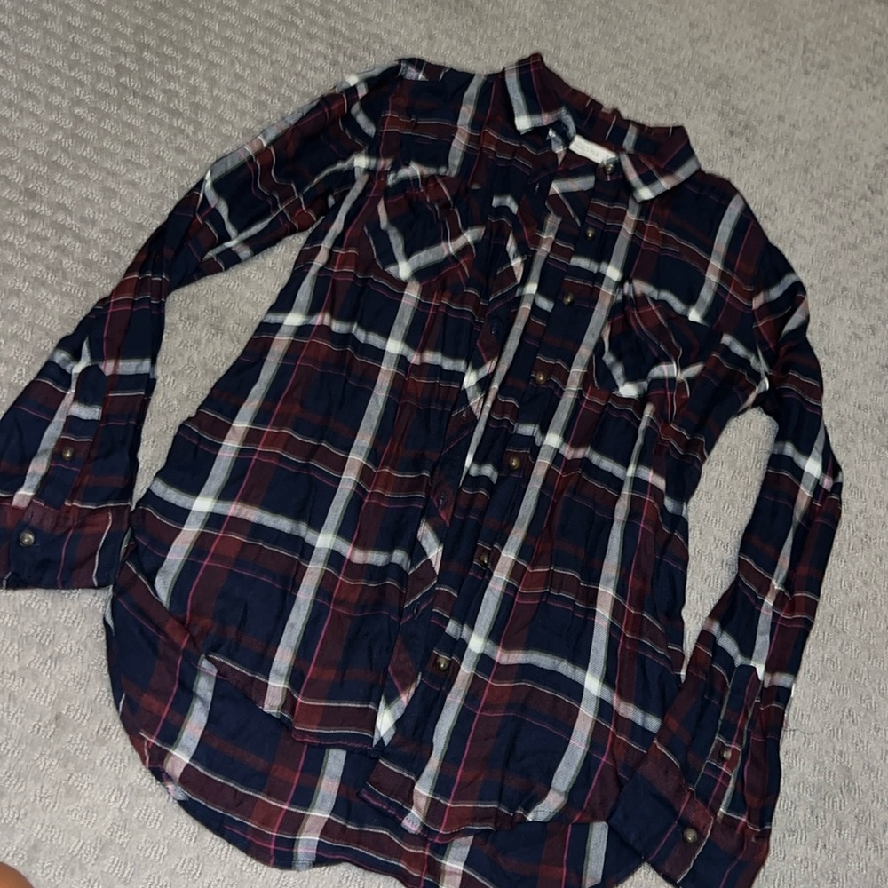 Abercrombie plaid shirt 💕